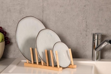 Подставка для крышек, досок, тарелок 25x14x9.7см детальная картинка 