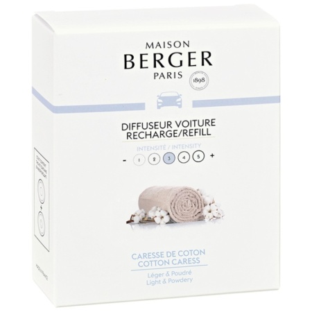 Сменный блок для автодиффузора «Нежность хлопка» (Cotton Caress), 2шт детальная картинка 