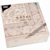 Салфетка 40x40см ROYAL Collection Ornaments Mocca, 50шт детальная картинка 