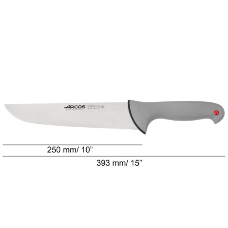 Нож мясной разделочный 25см COLOUR PROF детальная картинка 