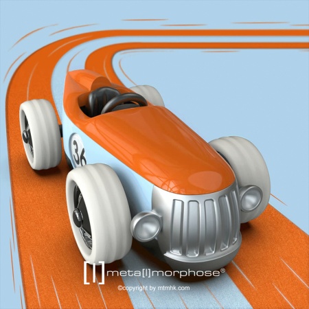 Брелок для ключей "Винтажный гоночный концепт-кар Noël" детальная картинка 