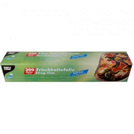 Пленка для упаковки пищевых продуктов, 300м - 45см 11мкм детальная картинка 