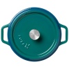 Кокот с крышкой Ø20см 2л сине-зеленый детальная картинка 