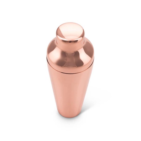 Шейкер барный 500мл Calabrese Profi-Chef медный цвет детальная картинка 