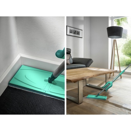 Швабра для пола Picobello M 33см micro duo длина ручки 140см детальная картинка 