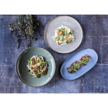 Блюдо, тарелка овальная 30x16см SKY Hygge детальная картинка 