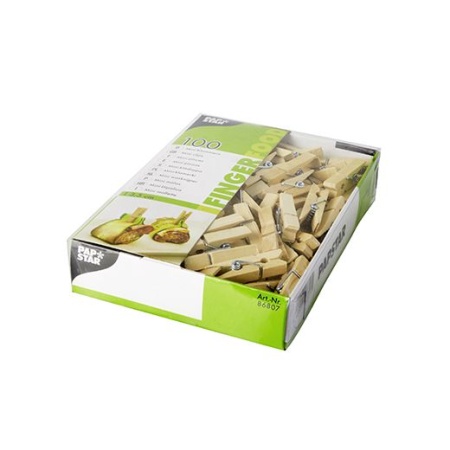 Мини прищепки 3.5см, 100шт детальная картинка 