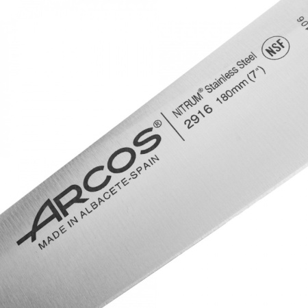 Нож мясной разделочный 18см 2900 желтый детальная картинка 