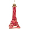 Новогоднее украшение из стекла Vondels "Эйфелева башня" 12см детальная картинка 