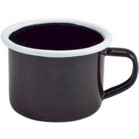 Кружка 120мл 4.8x6.8см Black / White детальная картинка 