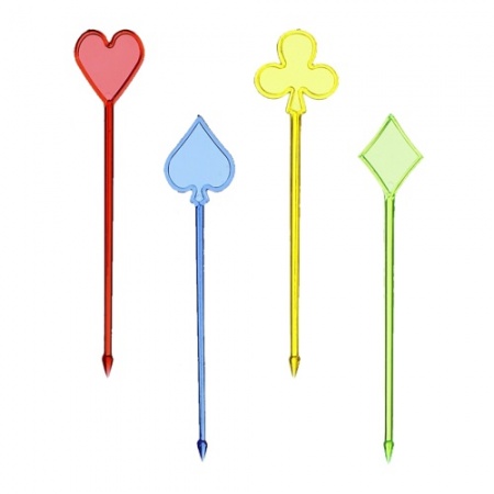 Палочка-вилка МАСТЬ 8.5см, 1000шт детальная картинка 