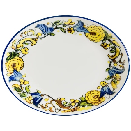 Блюдо, тарелка овальная 31x24см ALBUFERA Moove детальная картинка 
