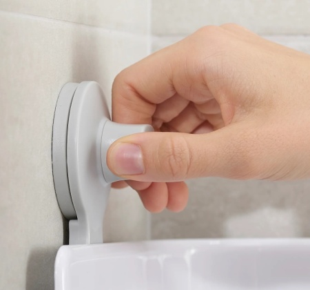 Набор полок для душа EasyStore белый, 2шт - 70550 Joseph Joseph детальная картинка 