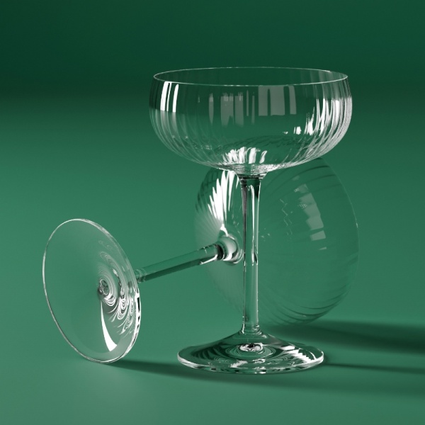 Фото Набор бокалов 300мл OPTICA Champagne, 4шт