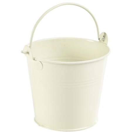 Ведерко сервировочное 500мл Ø10x(h)9см белое детальная картинка 