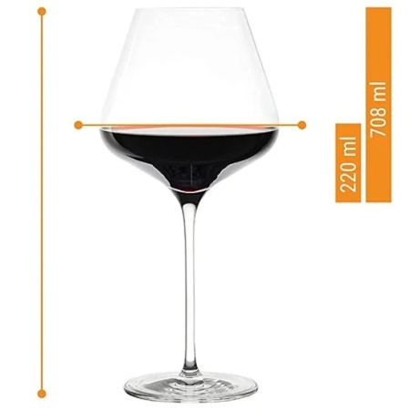 Набор бокалов для вина 710мл Quatrophil Burgunder, 2шт - Stolzle Lausitz детальная картинка 