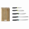Набор ножей Elevate Knives Bamboo в подставке из бамбука - 10300 Joseph Joseph детальная картинка 