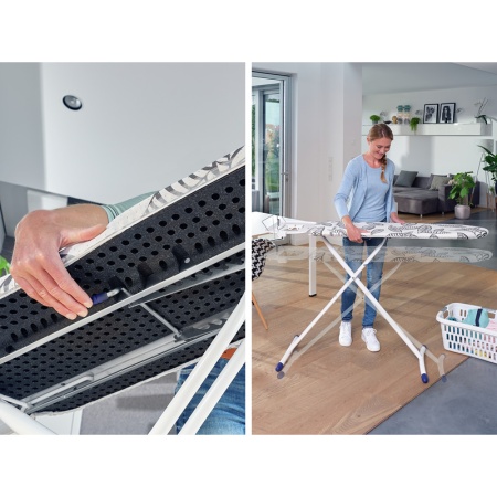 Доска гладильная для парогенератора AirBoard Express M 120х38см Solid детальная картинка 