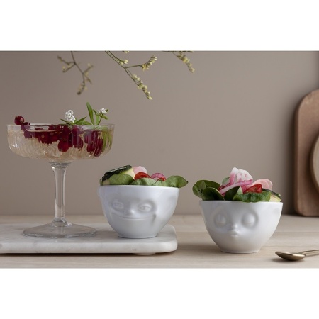 Набор чаш 100мл Tassen Dreamy & Happy белый, 2шт детальная картинка 