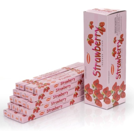 Благовония Krishan Strawberry (Клубника) детальная картинка 