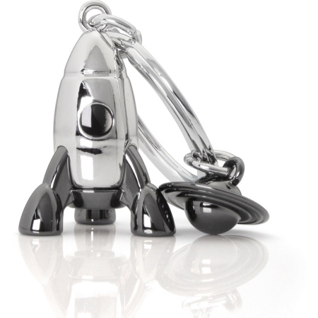 Брелок для ключей "Ракета и Сатурн" детальная картинка 