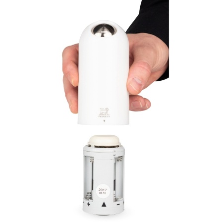 Набор электрических мельниц для соли и перца ALASKA White 17см детальная картинка 