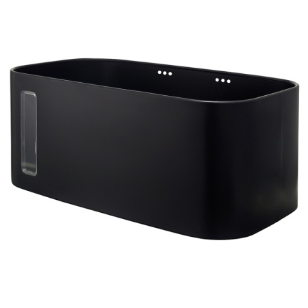 Хлебница Kaffi 39.7x23x17.6см матовая черная — Smart Solutions детальная картинка 