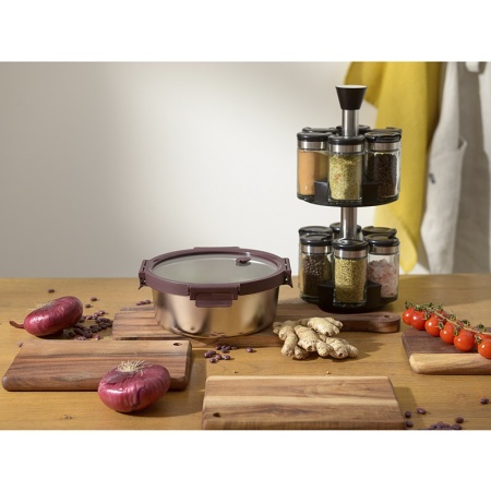 Набор из 12 банок для специй 100мл с подставкой Scented Jar — Smart Solutions детальная картинка 