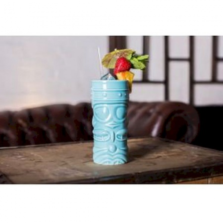 Стакан тики кружка TIKI 400мл голубой детальная картинка 