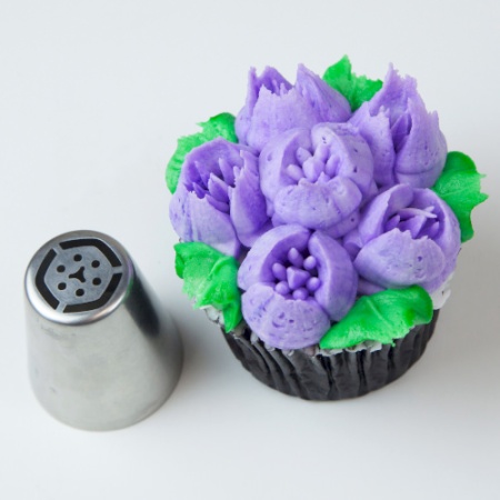 Насадка Тюльпан №12 Нежная трех лепестковая (L размер) детальная картинка 