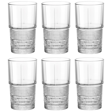 Набор стаканов хайбол 405мл BARTENDER Novecento, 6шт детальная картинка 