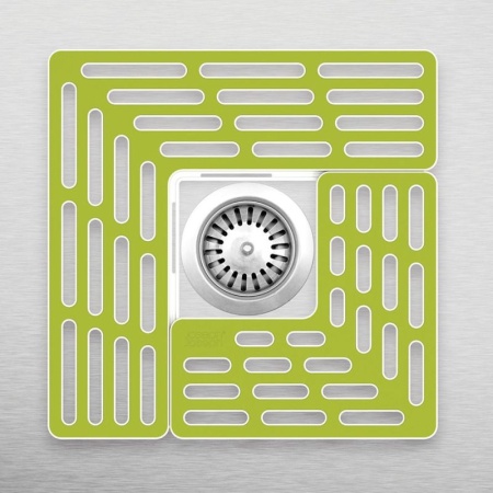 Подложка для раковины универсальная SinkSaver серая/белая - 85037 Joseph Joseph детальная картинка 