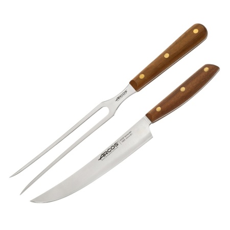 Набор для барбекю NORDIKA - нож и вилка детальная картинка 