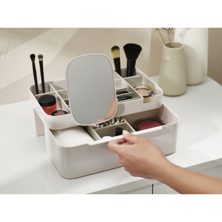 Органайзер для косметики с выдвижным отсеком и съемным зеркалом Viva Large - 75005 Joseph Joseph детальная картинка 