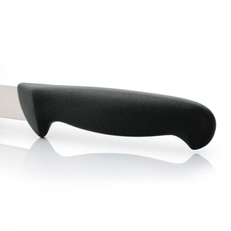 Нож слайсер филейный 19см 2900 черный детальная картинка 
