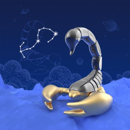 Брелок для ключей "Скорпион" детальная картинка 