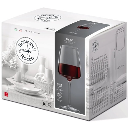 Набор бокалов для красного вина 450мл NEXO, 6шт детальная картинка 