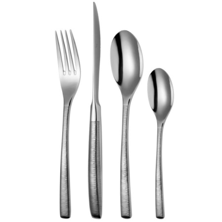 Набор столовых приборов Hermitage - 24шт в деревянном боксе детальная картинка 