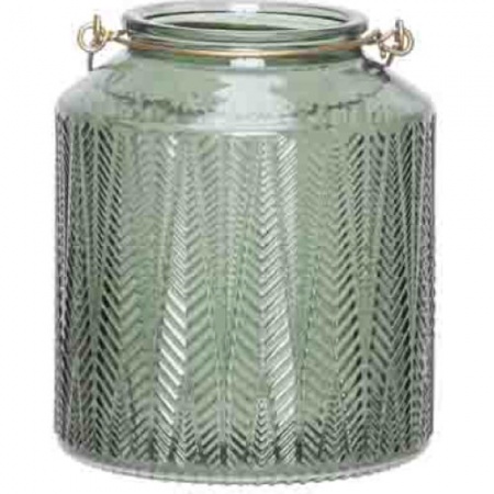 Подсвечник 14х14х(h)16см DARK GREEN детальная картинка 