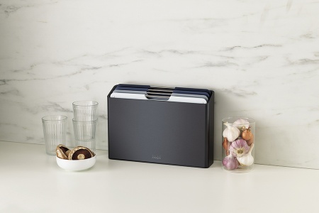 Набор разделочных досок 30x20см Folio Regular графит, 4шт - 60186 Joseph Joseph детальная картинка 