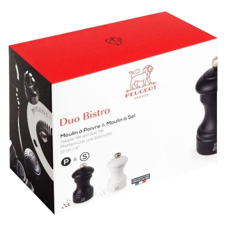 Набор мельниц для соли и перца 10см BISTRO Black&White детальная картинка 