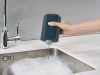 Органайзер для раковины с дозатором для мыла и бутылочкой SinkBase Plus серый - 85091 Joseph Joseph детальная картинка 