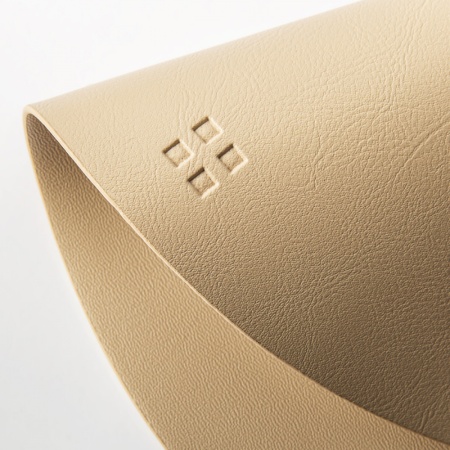 Плейсмат круглый ø38см PVC бежевый детальная картинка 