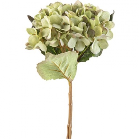 Ветка гортензии 36см HYDRANGEA MINT детальная картинка 