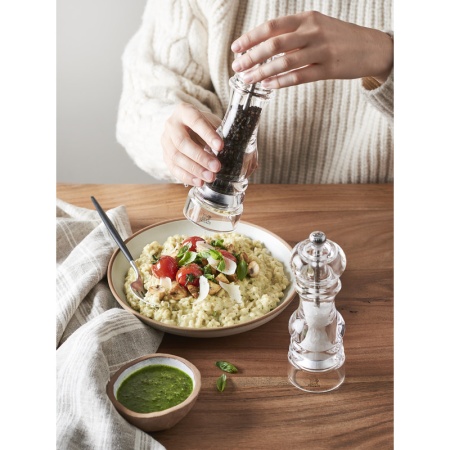 Мельница для соли NANCY Transparent 22см детальная картинка 