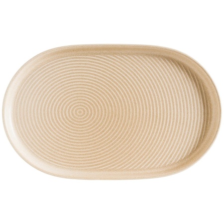 Тарелка овальная 33x18см MIRAGE Ripple детальная картинка 