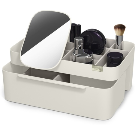 Органайзер для косметики с выдвижным отсеком и съемным зеркалом Viva Large - 75005 Joseph Joseph детальная картинка 