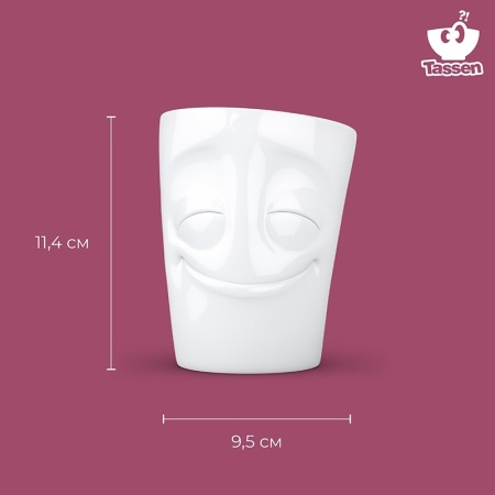 Кружка 350мл Tassen Cheery белая детальная картинка 