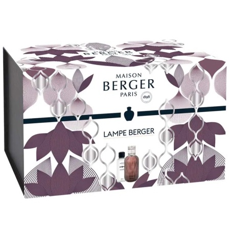 Подарочный набор «‎Квинтэссенция» cливовая лампа Берже и аромат «‎Золотая пшеница» (Golden Wheat) 250мл детальная картинка 