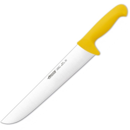 Нож разделочный для мяса 30см 2900 желтый детальная картинка 
